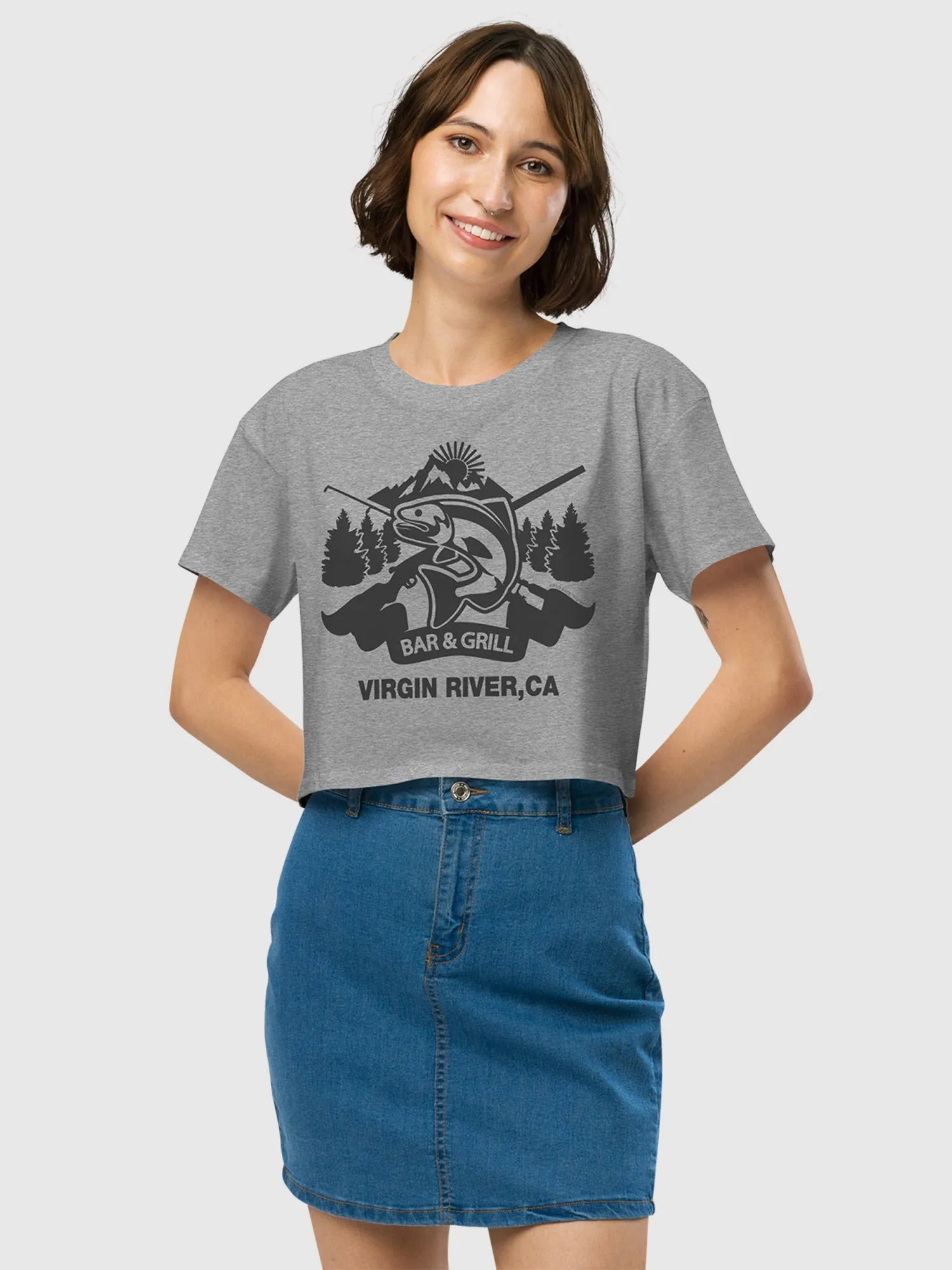 Virgin River Jack's Bar Women's Crop Top