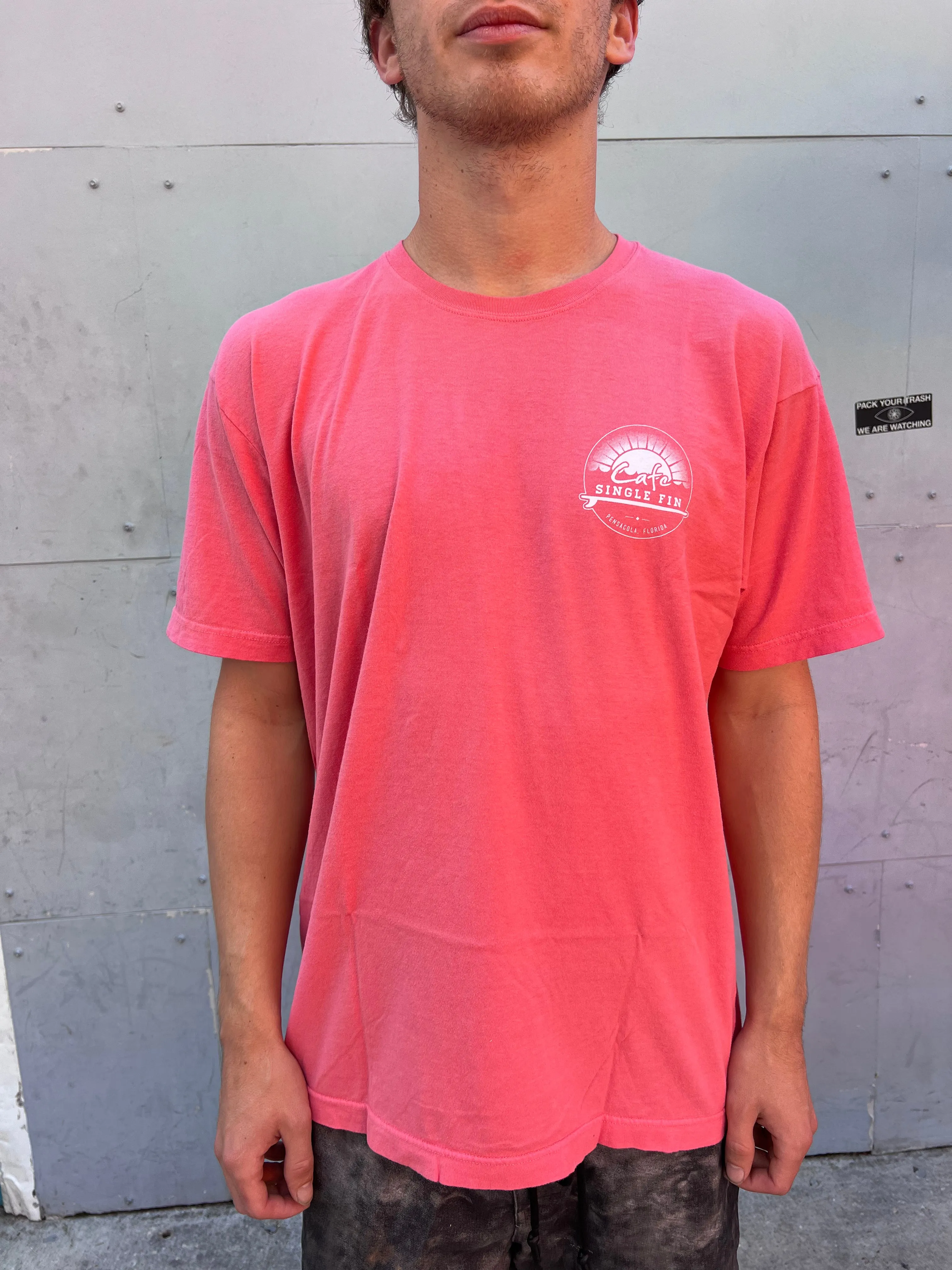 WBZ Cafe Single Fin Garment Dyed S/S Tee