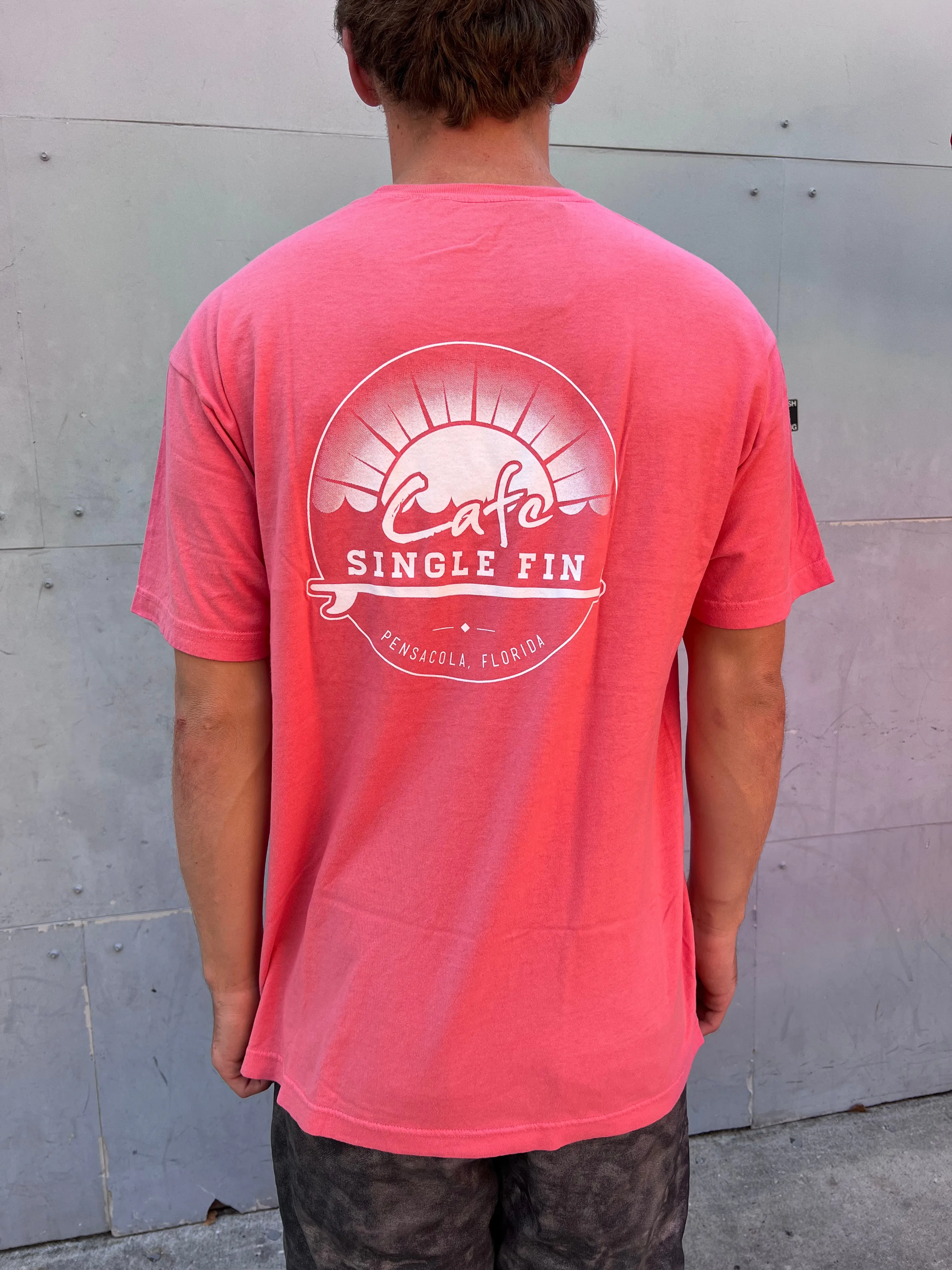 WBZ Cafe Single Fin Garment Dyed S/S Tee
