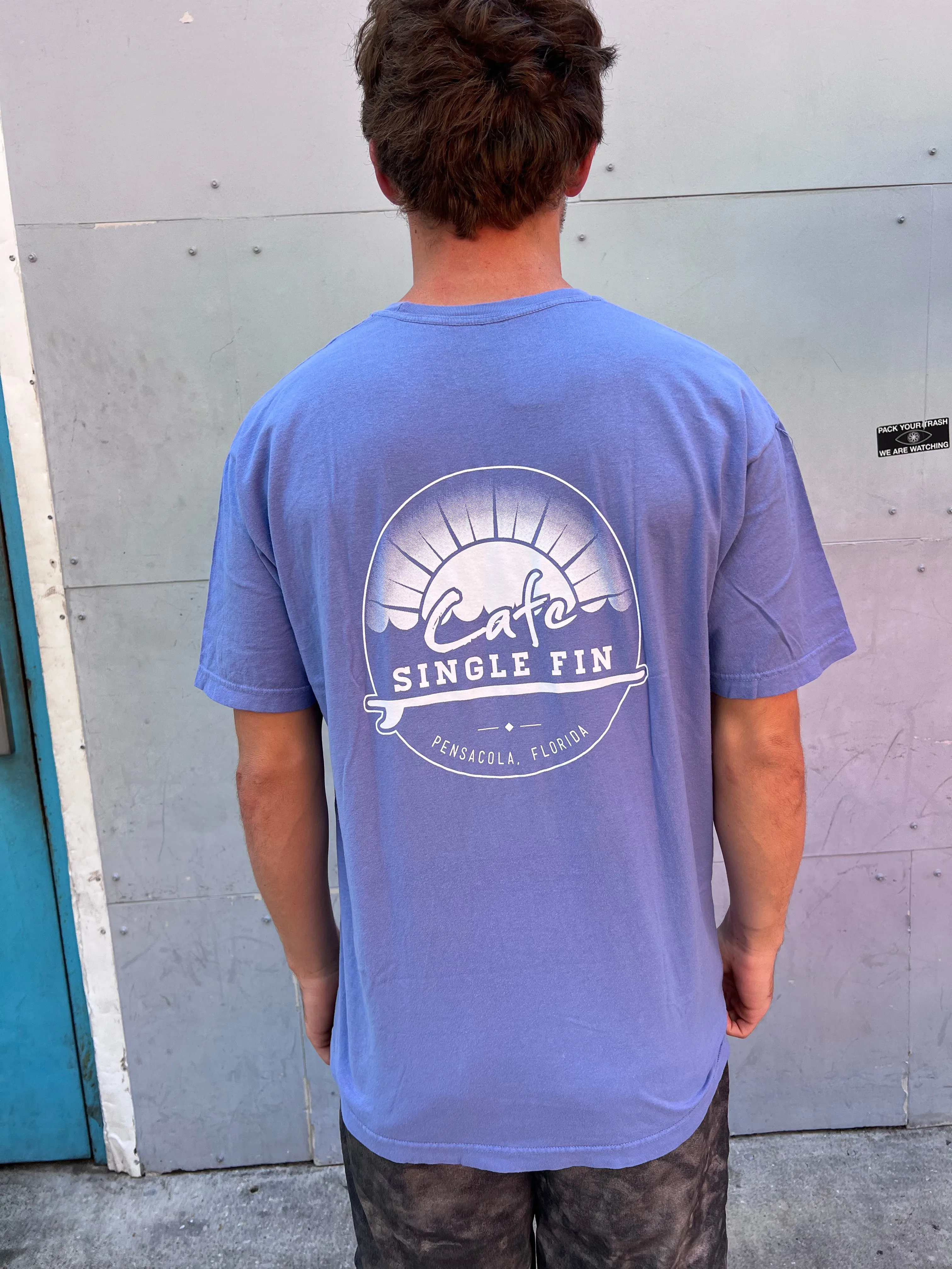 WBZ Cafe Single Fin Garment Dyed S/S Tee