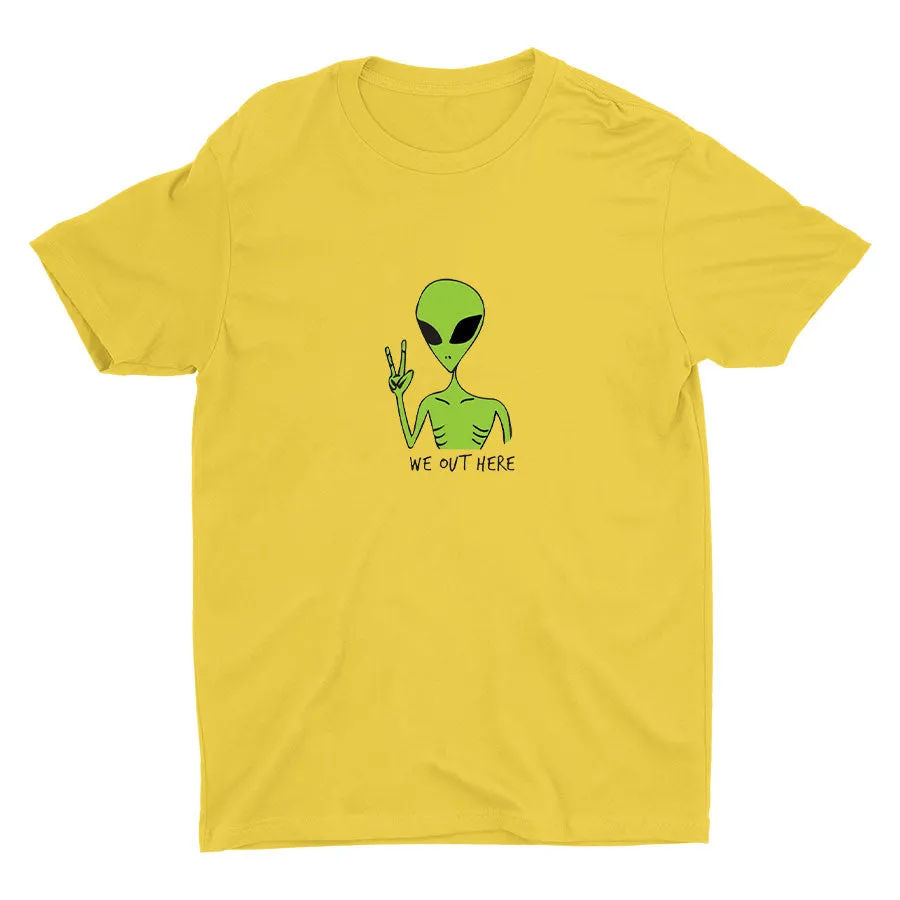 We Out Here Printed T-shirt