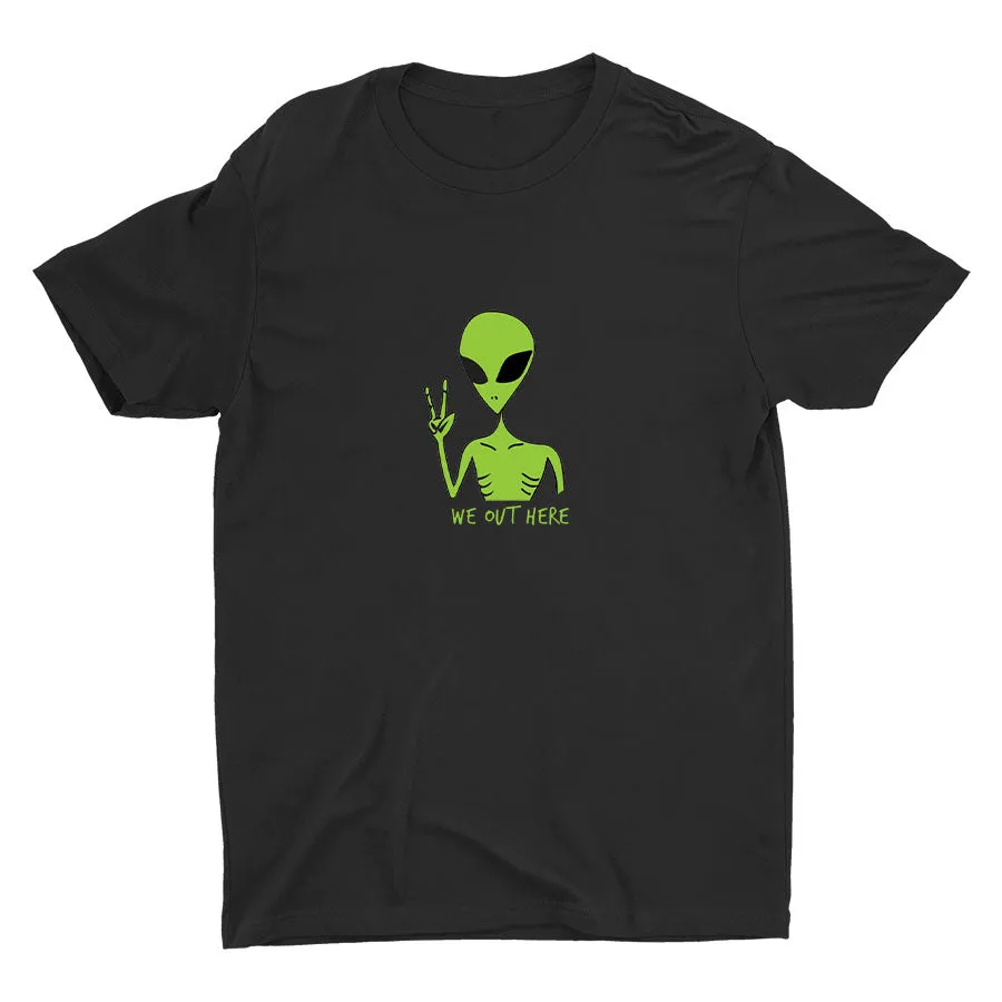 We Out Here Printed T-shirt
