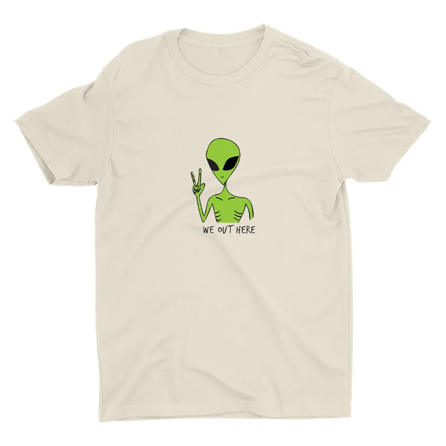 We Out Here Printed T-shirt
