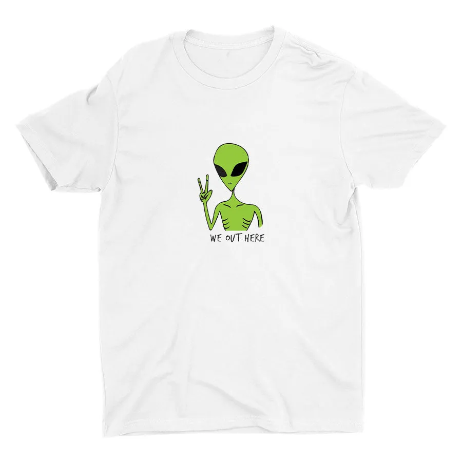 We Out Here Printed T-shirt