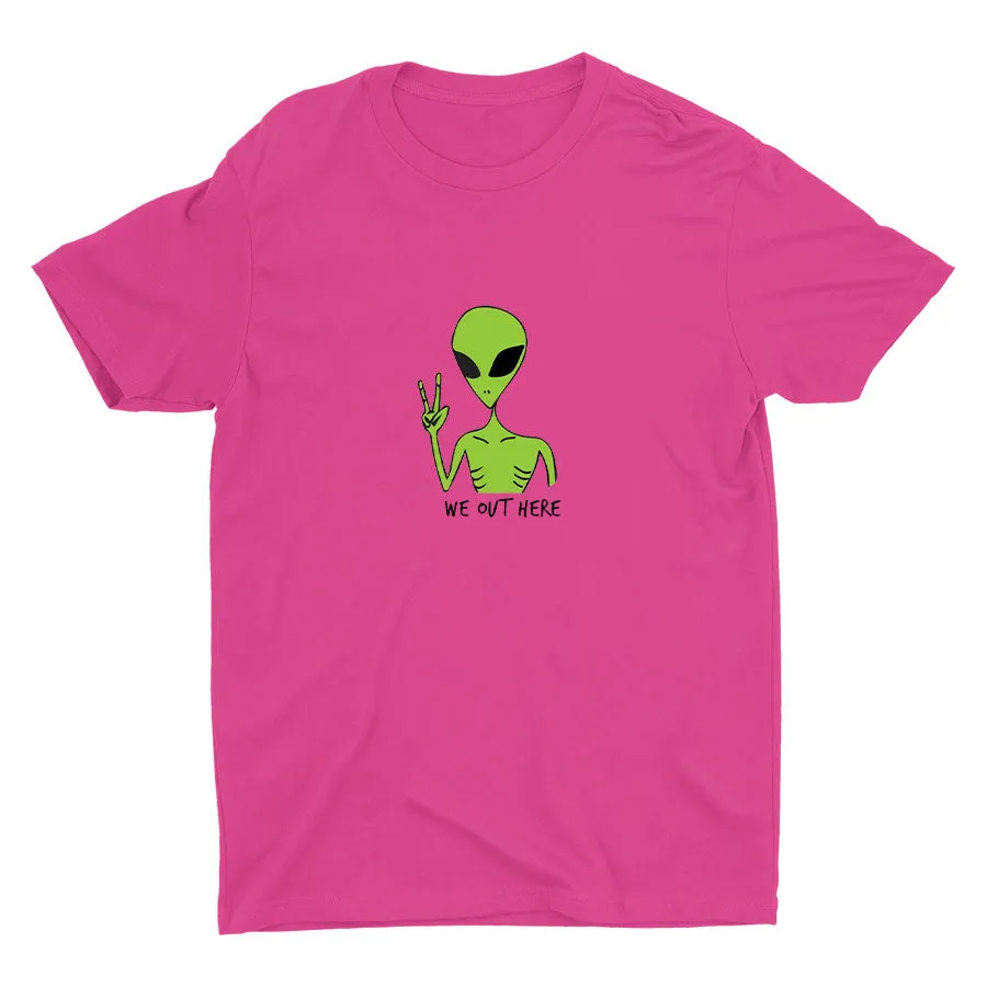 We Out Here Printed T-shirt