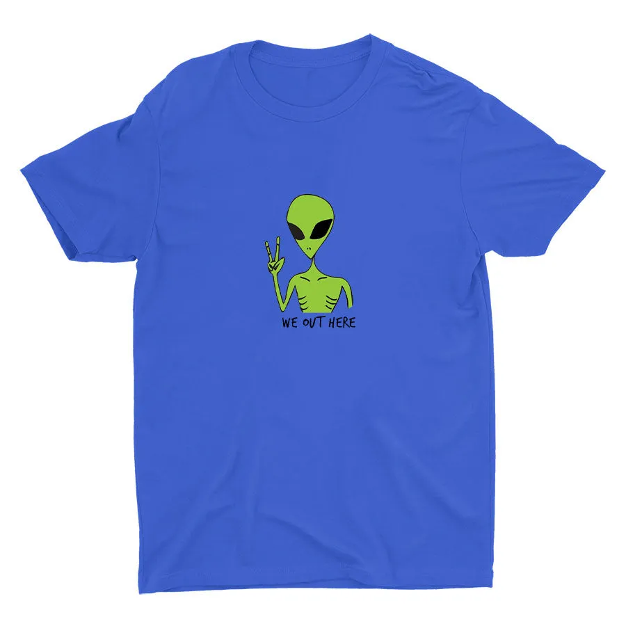 We Out Here Printed T-shirt