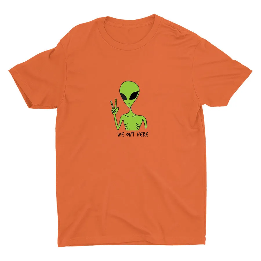 We Out Here Printed T-shirt