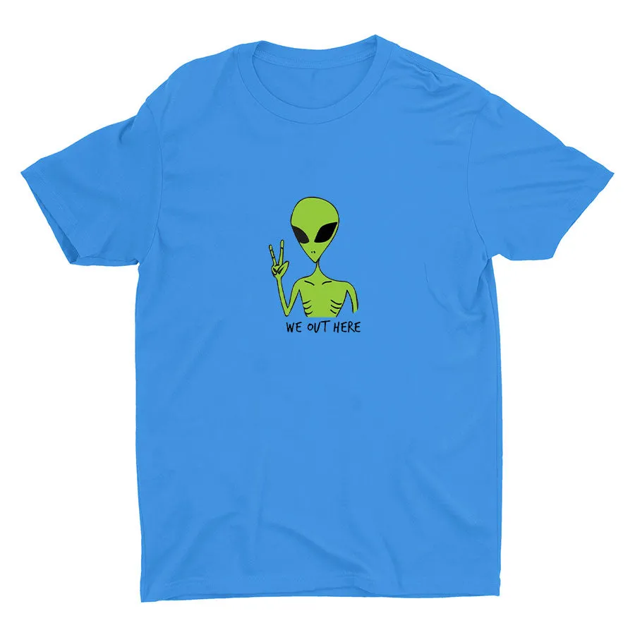 We Out Here Printed T-shirt