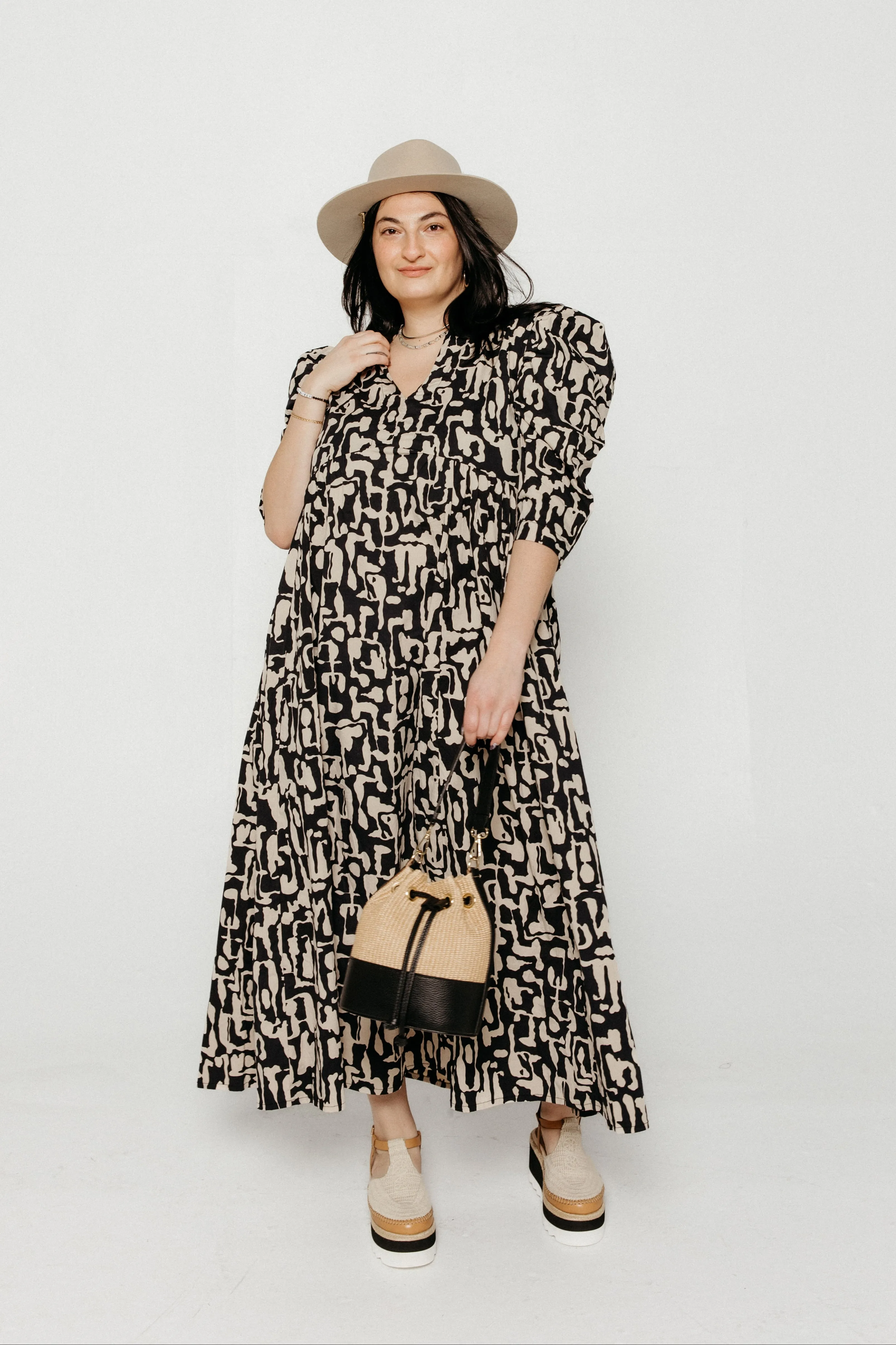 Willa Dress Cream Sahara