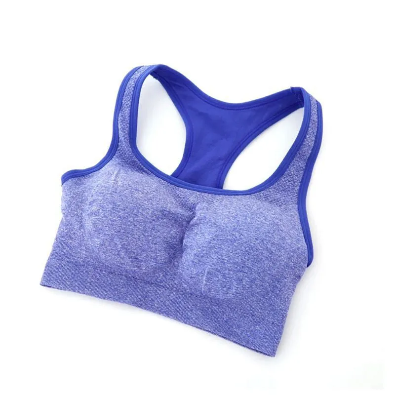 Women Quick Drying Professional Bra Top Vest Underwear Fitness Padded Bra