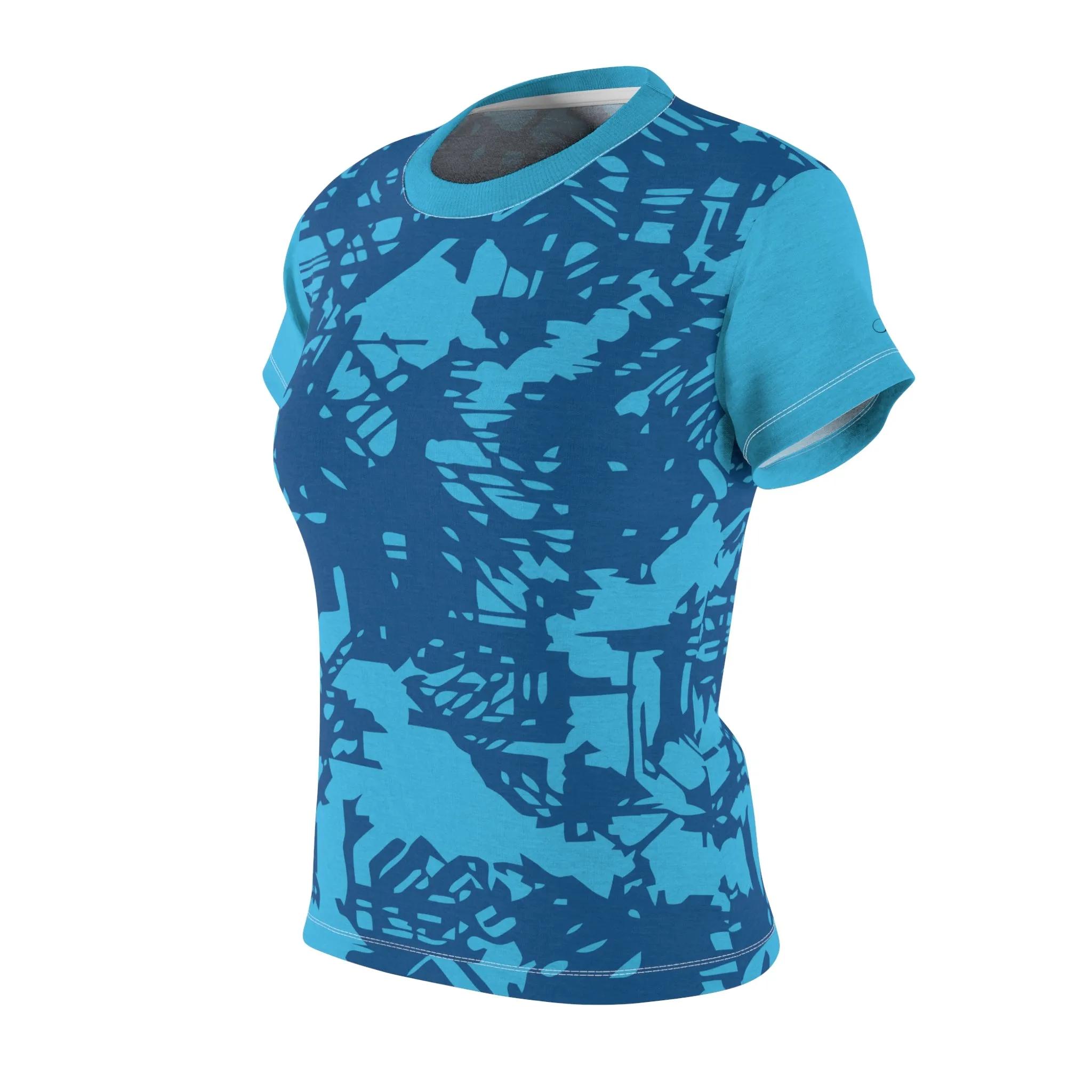 Women's Blue Matching T-Shirts