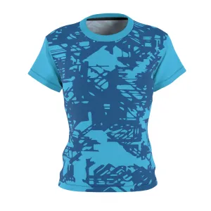 Women's Blue Matching T-Shirts