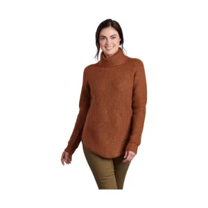 Women's Kuhl | Sienna Sweater with Cowl Neck | Copper