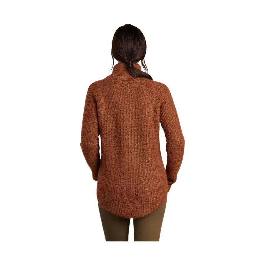 Women's Kuhl | Sienna Sweater with Cowl Neck | Copper