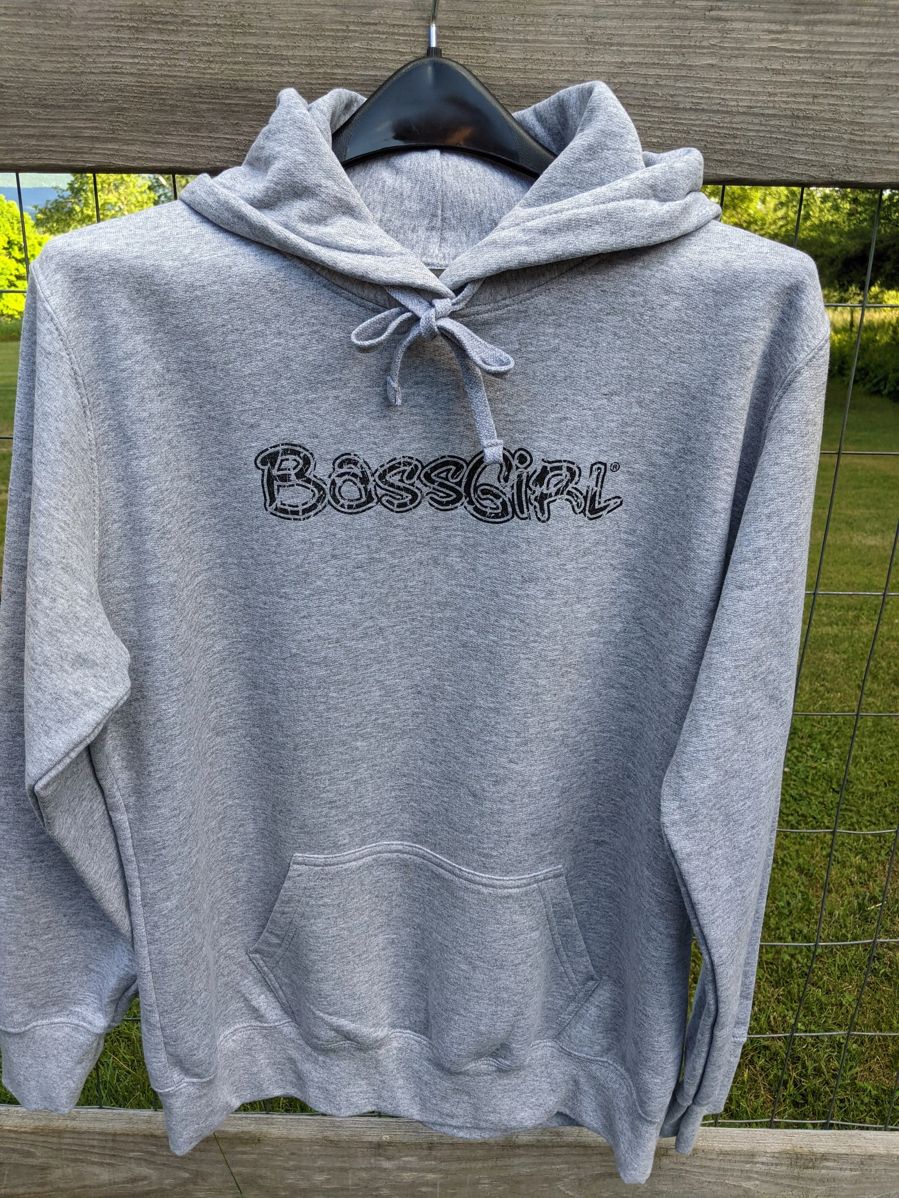 Women's long sleeve hooded sweatshirt size Large