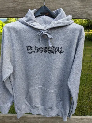 Women's long sleeve hooded sweatshirt size Large