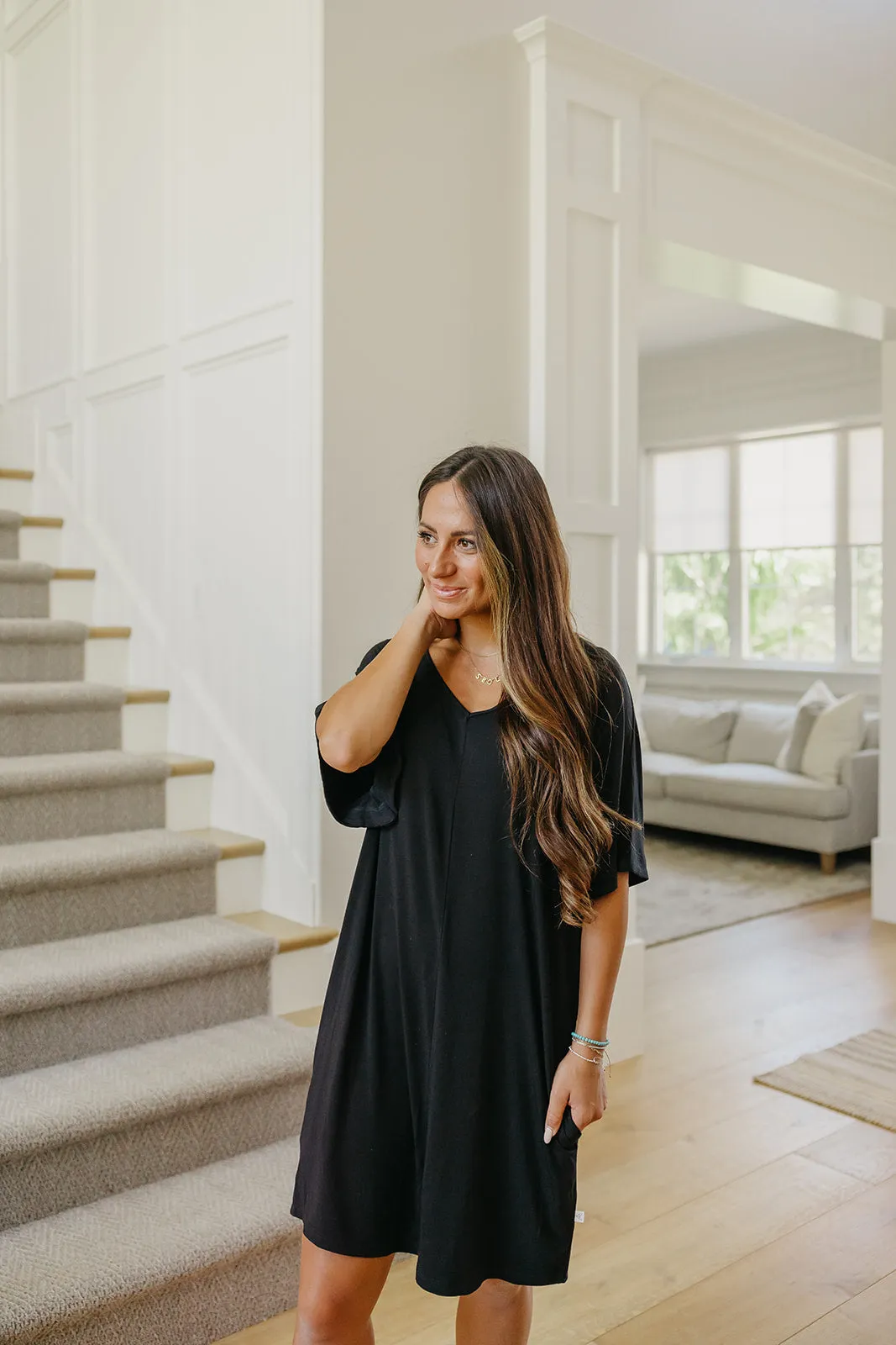 Women's Nightgown - Midnight