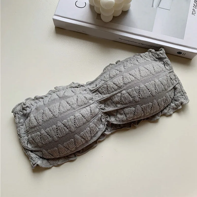 Women's One-piece Tube Tops: Invisible Bras, Strapless Underwear, Soft, Comfortable, Breathable & Sexy
