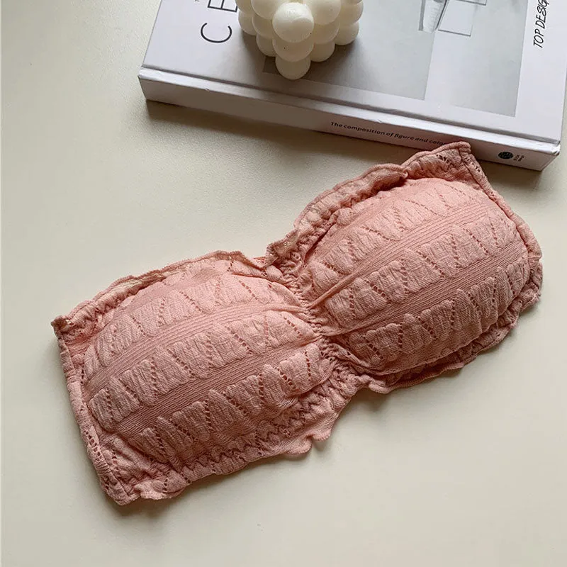 Women's One-piece Tube Tops: Invisible Bras, Strapless Underwear, Soft, Comfortable, Breathable & Sexy