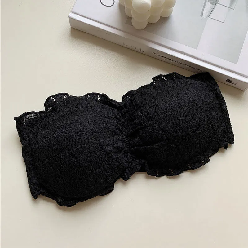 Women's One-piece Tube Tops: Invisible Bras, Strapless Underwear, Soft, Comfortable, Breathable & Sexy