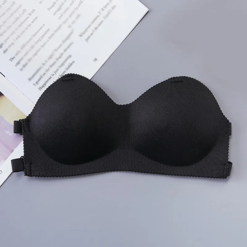 Women's One-piece Tube Tops: Invisible Bras, Strapless Underwear, Soft, Comfortable, Breathable & Sexy