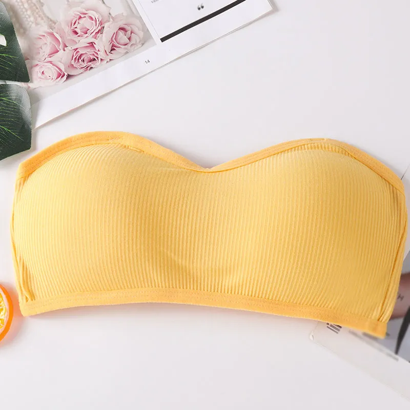 Women's One-piece Tube Tops: Invisible Bras, Strapless Underwear, Soft, Comfortable, Breathable & Sexy