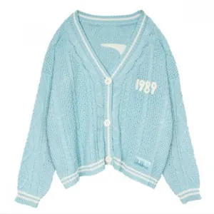 Women's size XL TS 1989 Inspired Knitwear Cardigan Sweater
