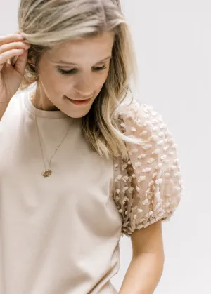X Fun Flair Sleeve Detail Top