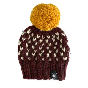 Zero Waste : Tiny Hearts Pom-Pom Beanie